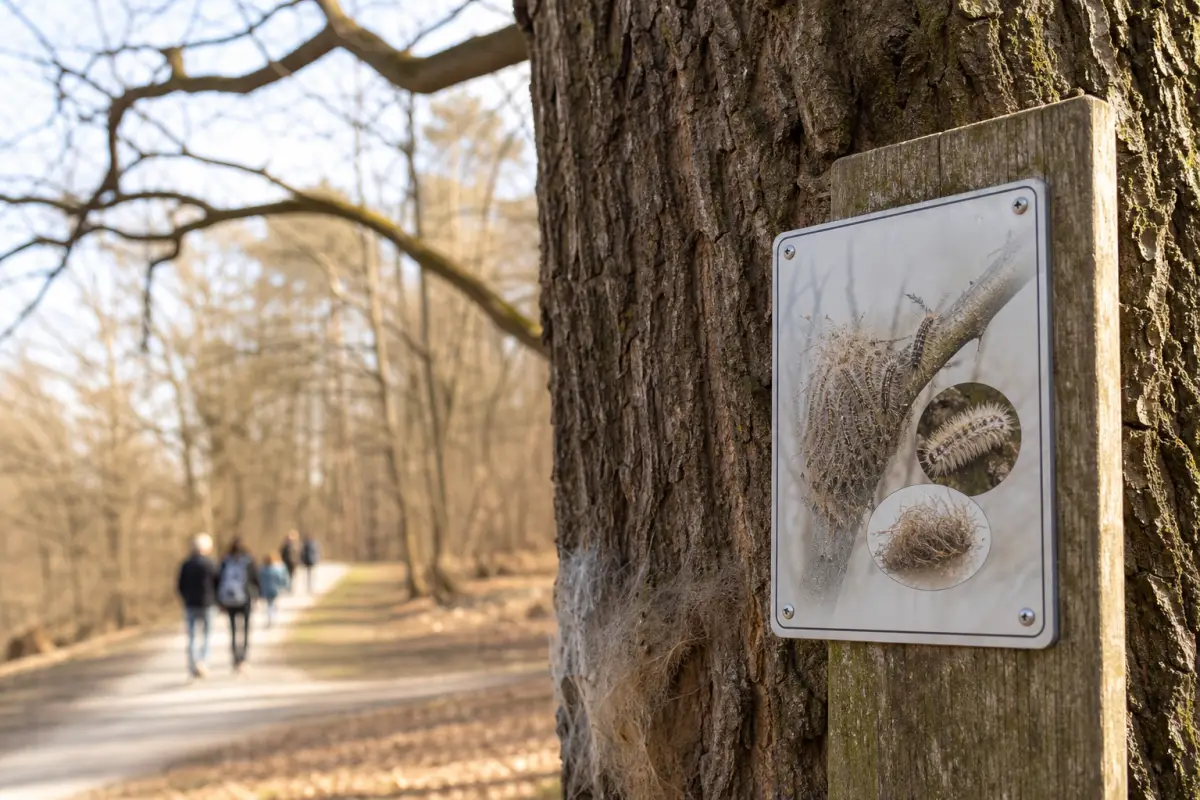 Was tun bei Augenkontakt mit Brennhaaren?