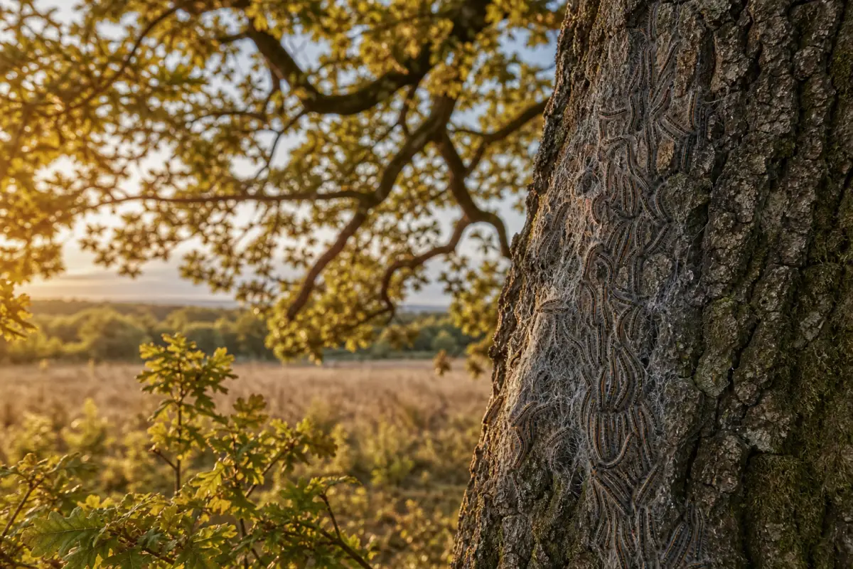Eichenprozessionsspinner und Klimawandel