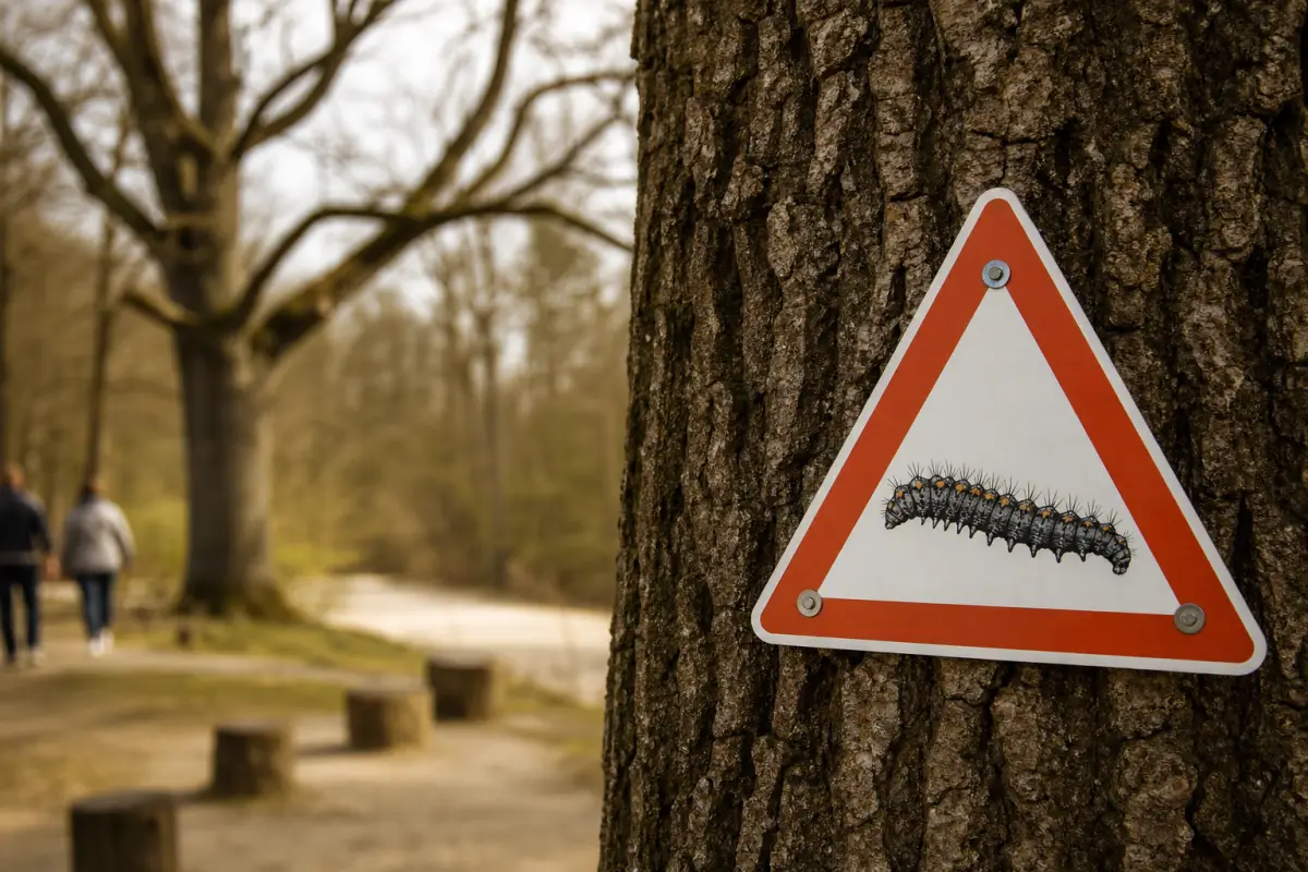 Raupendermatitis: Symptome und was wirklich hilft